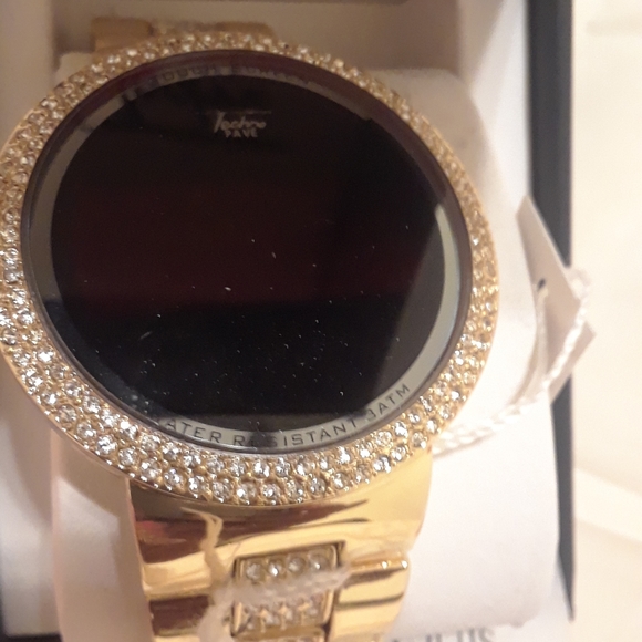 Accessories - Gold Digital Touch Screen Watch